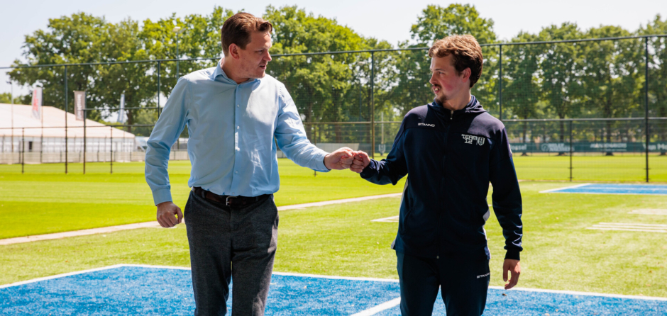 Gedeputeerde Bas Maes op bezoek bij Team 12