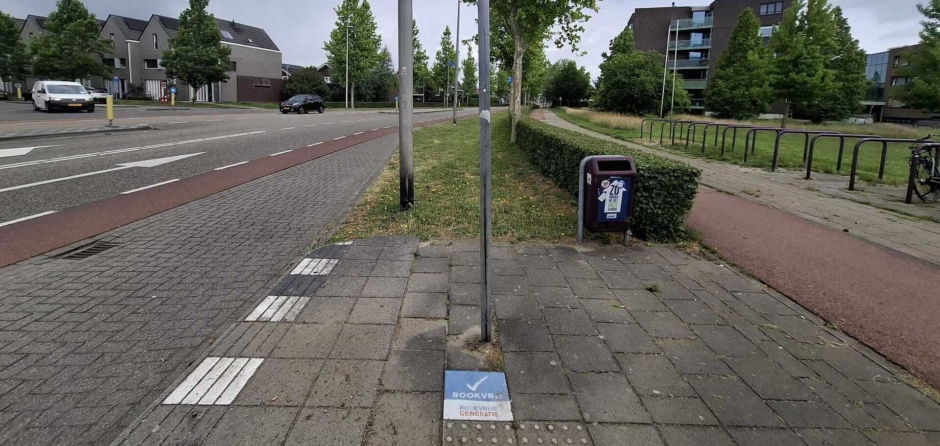 Rookvrije tegel onthuld bij een Drunens bushokje