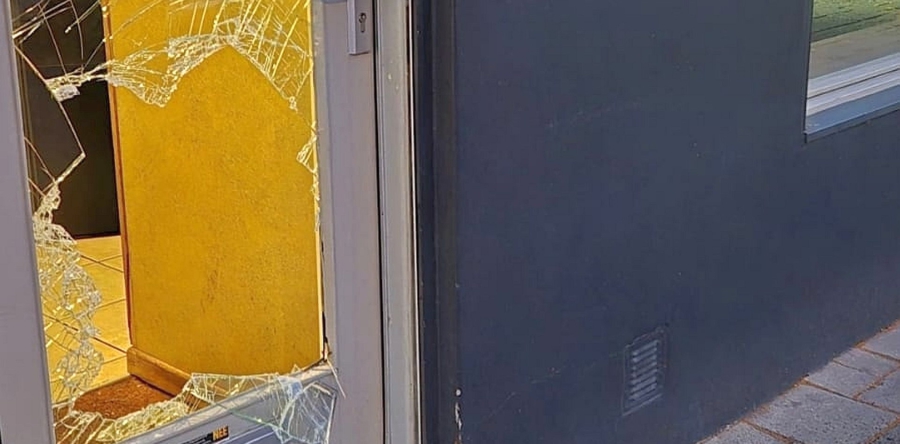 Inbreker op heterdaad betrapt