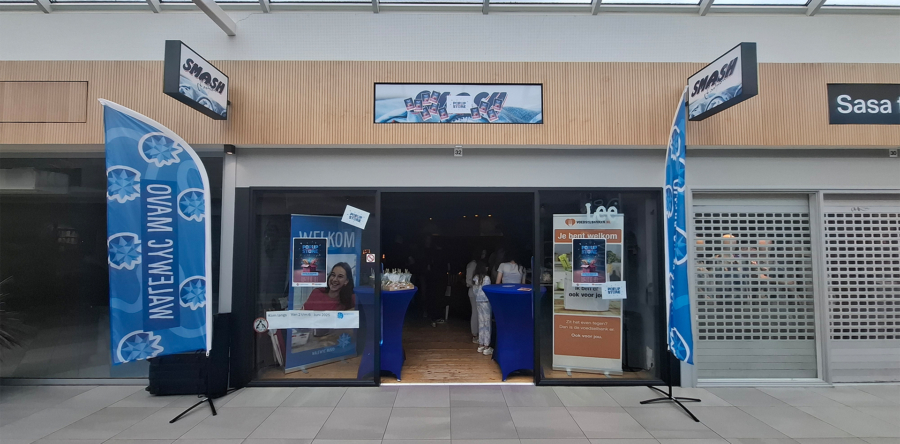 Leerlingen Walewyc openen weer eigen pop-up store (Video)