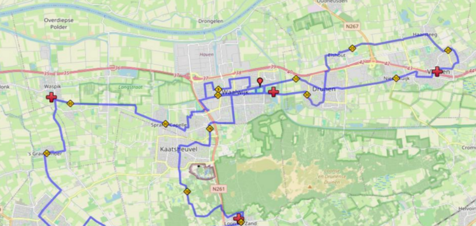 Conceptroute De 80 van de Langstraat vanaf nu te bekijken