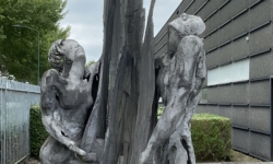 Kunstwerk ‘Samen onderweg’ naar Kasteelhoevenweg na stemronde