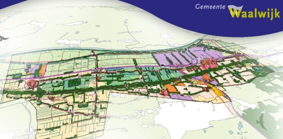Ontwerp omgevingsvisie van Waalwijk in 2050 ligt ter inzage
