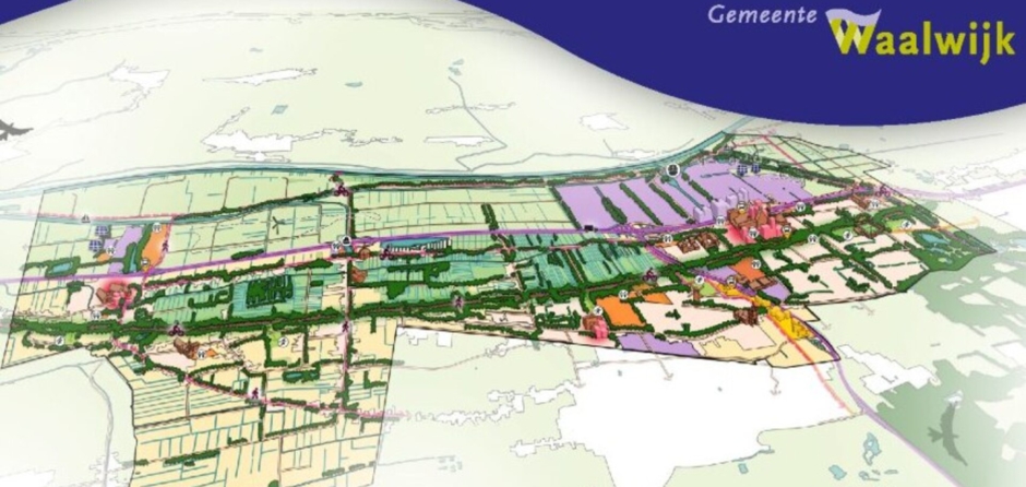 Ontwerp omgevingsvisie van Waalwijk in 2050 ligt ter inzage