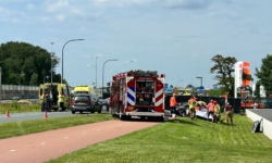 Dodelijk ongeval na frontale botsing op Altenaweg in Waalwijk