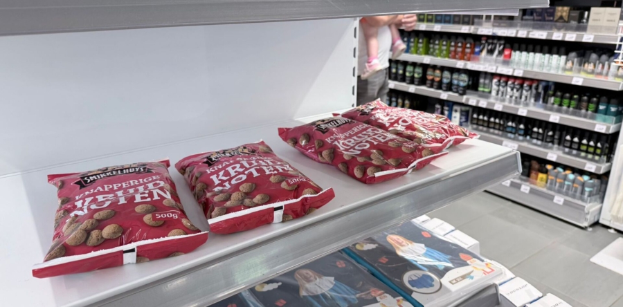 Bijna dertig graden, maar de kruidnoten liggen alweer in de schappen