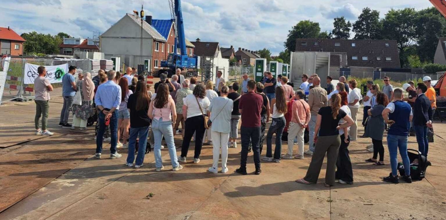 Casade bouwt huizen in Sprang-Capelle, één huis per dag