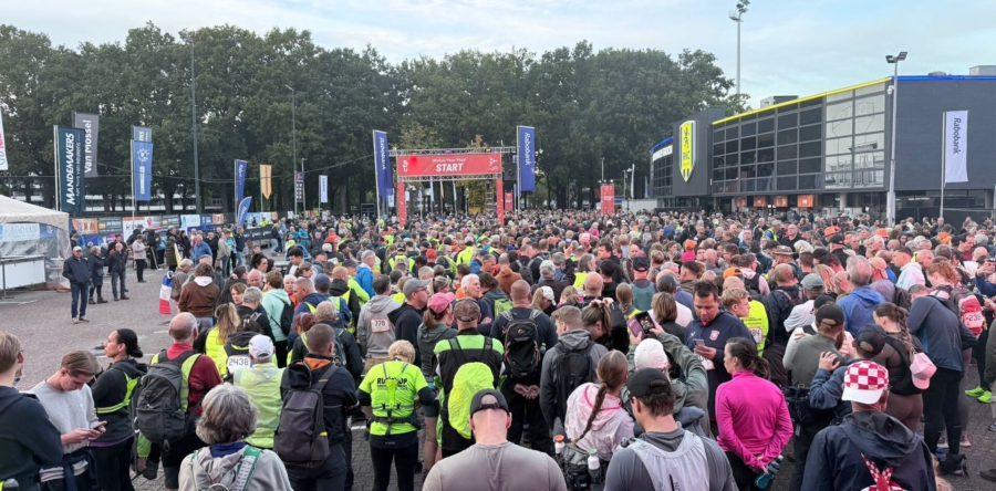 Voorzitter Tijs van Beurden is zeer tevreden over de 80