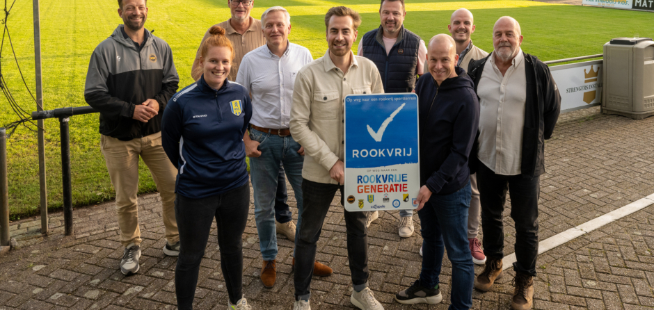 Voetbalclubs zetten eerste stap naar rookvrije sportparken