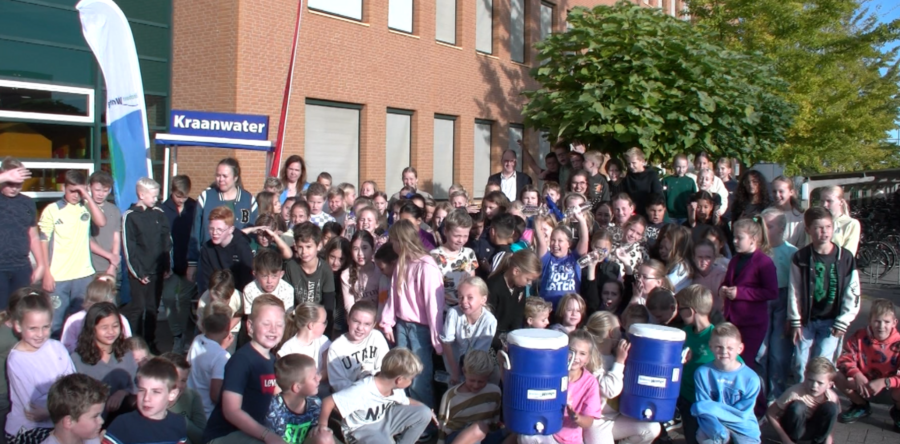 Nationale kraanwaterdag op Koningsschool Waalwijk (Video)