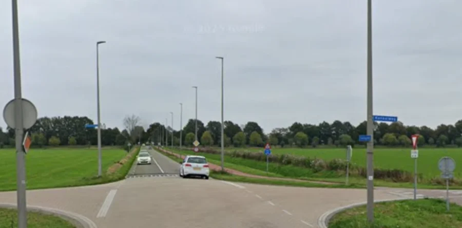 Overlaatweg magneet voor ongelukken, college met handen in het haar
