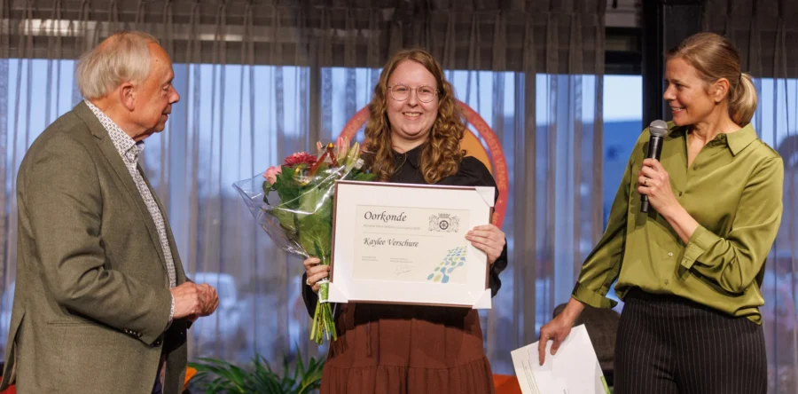 Kaylee Verschure wint cultuurprijs in gemeente Heusden