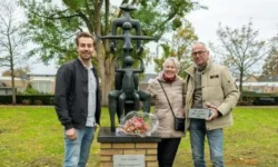 Kunstwerk ‘Het Gezin’ terug in Waspik