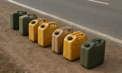 Politie doet onderzoek naar aangetroffen jerrycans in Kaatsheuvel