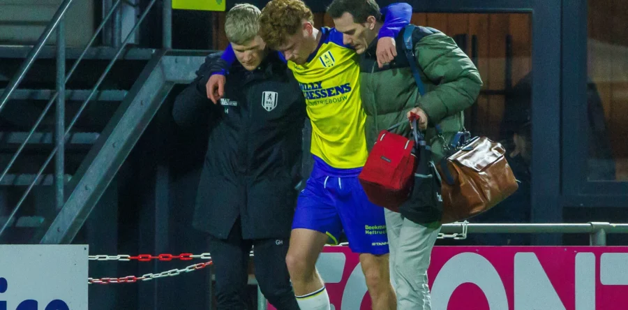 RKC-back Bjarn Zorgdrager maanden uit de roulatie door blessure