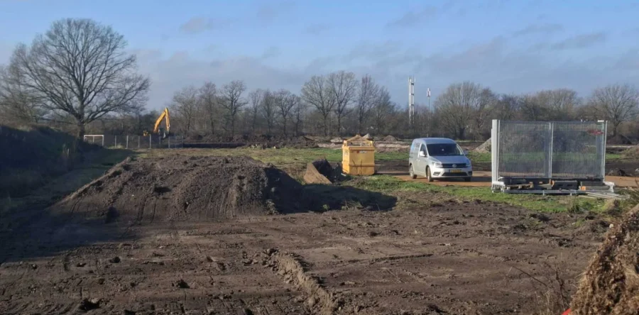 Eerste grondwerkzaamheden voor bouw flexwoningen Kaatsheuvel gestart