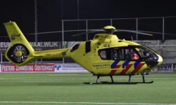 Man raakt gewond in eigen woning in Dongen, traumahelikopter ingezet