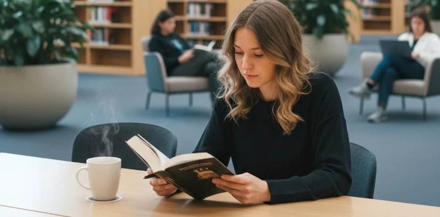 Een moment voor jezelf bij de Silent Book Club