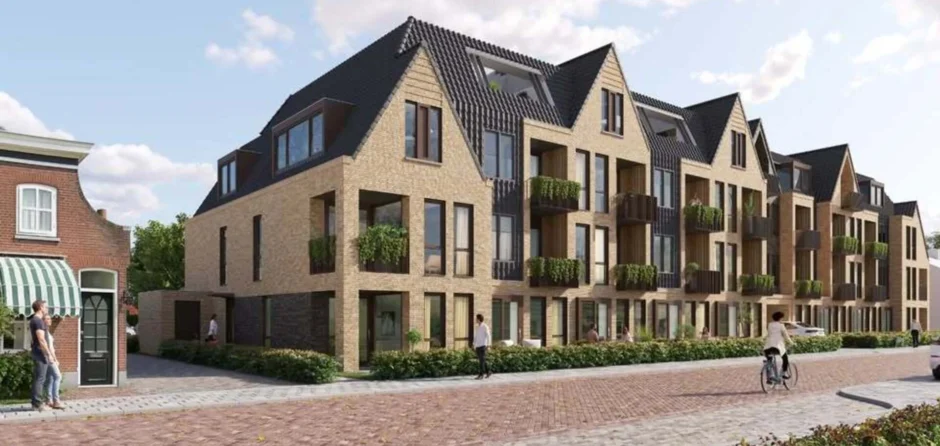 Plannen voor 42 woningen aan Stationsstraat in Drunen