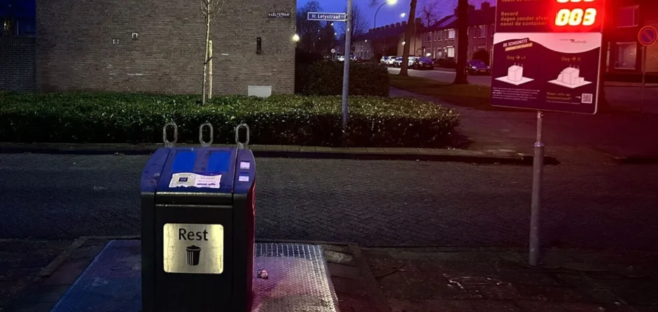 Afvalchallenge in Waalwijk: geen afval meer naast de container