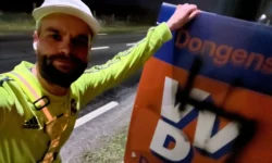 Dongense VVD-posters vernield en beklad: “Absoluut niet tof”