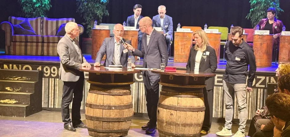 Ook in Waalwijk blijft vuurwerk uit tijdens verkiezingsdebat