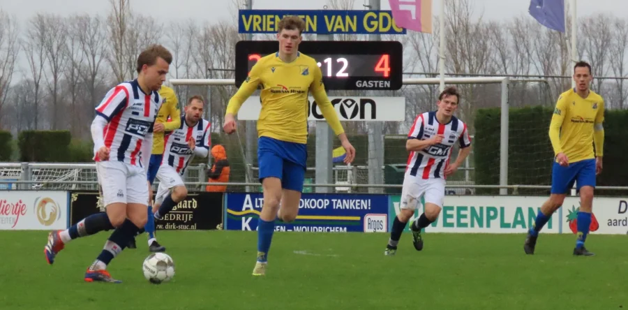 RWB pakt zwaarbevochten 3-4 zege op GDC, stap richting handhaving