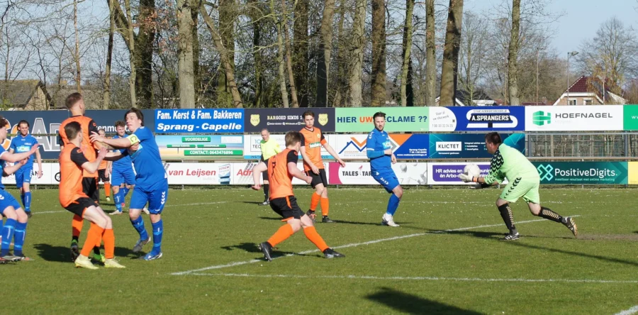 S.V. Capelle onderuit tegen Sparta’30 na zwakke start