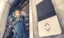 Oudere vrouw met scootmobiel vast in liftschacht in Dongen