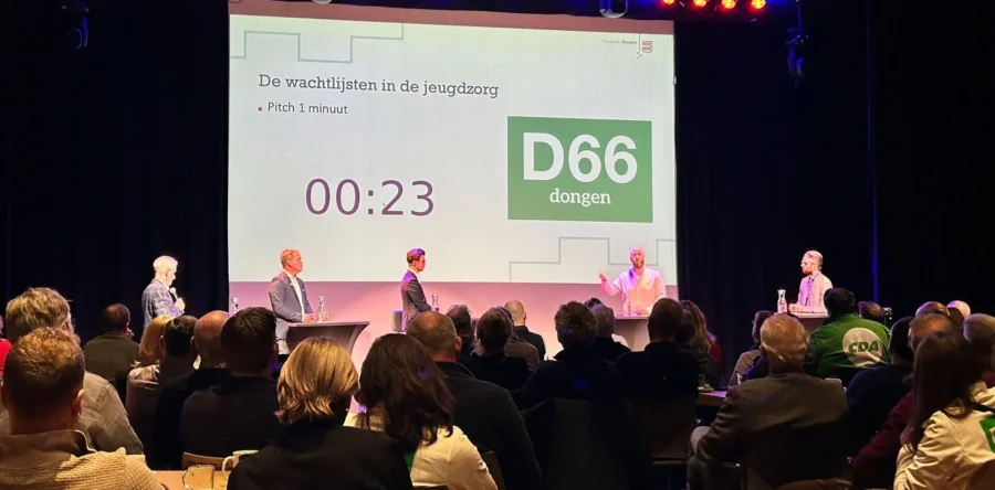 Felle discussies tijdens drukbezocht verkiezingsdebat in Dongen