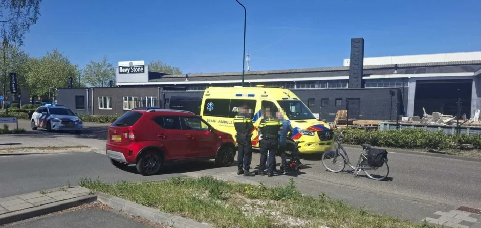 Aanrijding in Kaatsheuvel: hulpdiensten naar Schotsestraat