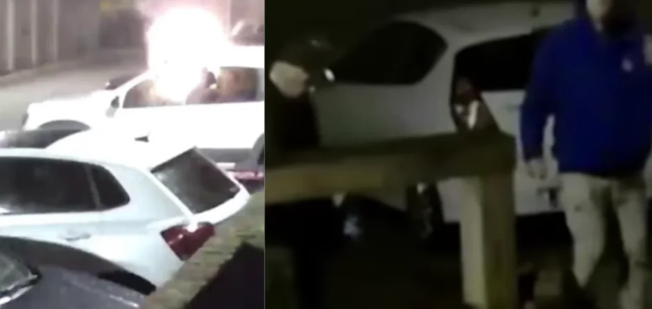 Politie geeft beelden vrij van verdachten autobrand Waalwijk