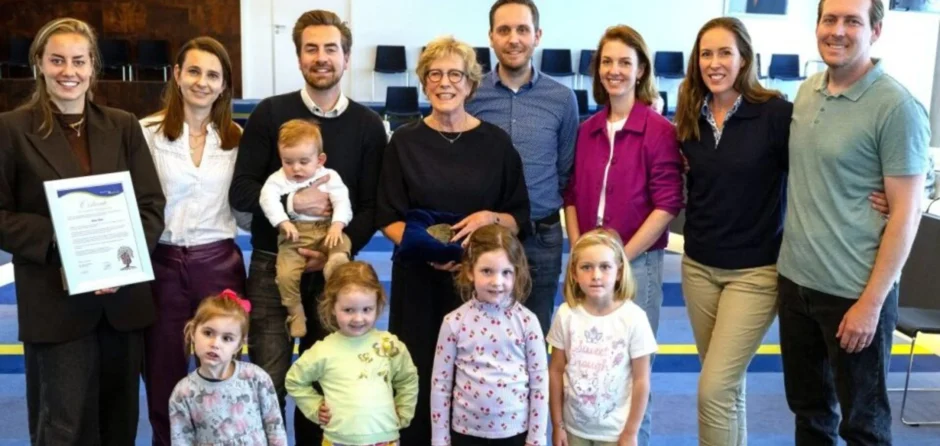 Postuum ereburgerschap uitgereikt aan Waalwijker René Klerx