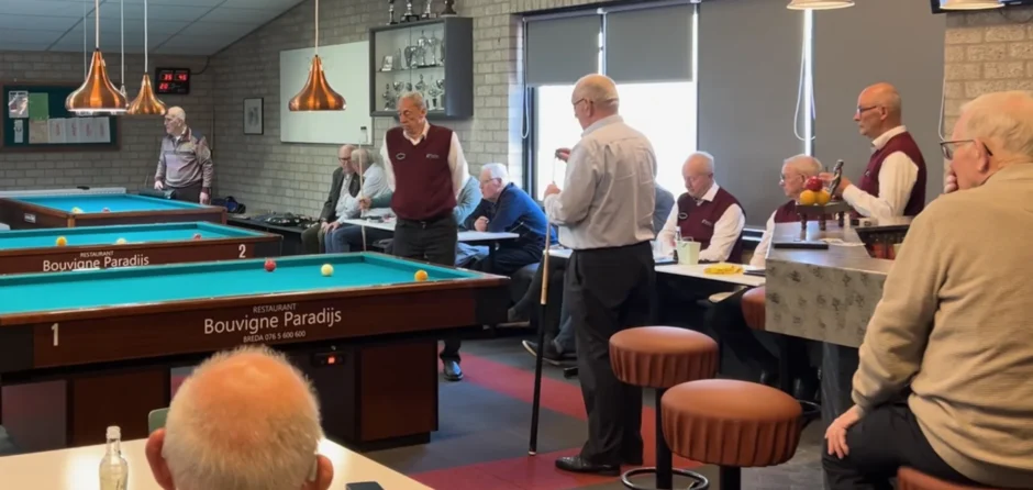 Loonse biljartclubs gaan samen verder in nieuw biljarthuis (video)