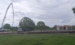 Eerste flexwoning geplaatst an de Dodenauweg Kaatsheuvel