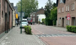 Brand bij bedrijf aan de Hoge Steenweg Loon op Zand