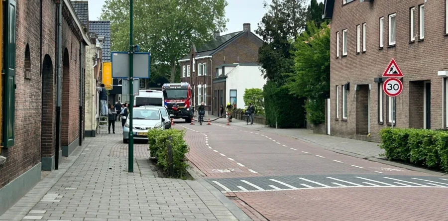 Brand bij bedrijf aan de Hoge Steenweg Loon op Zand