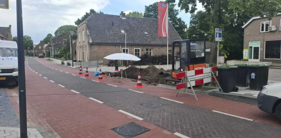 Urenlange stroomstoring aan Kerkstraat in Sprang-Capelle