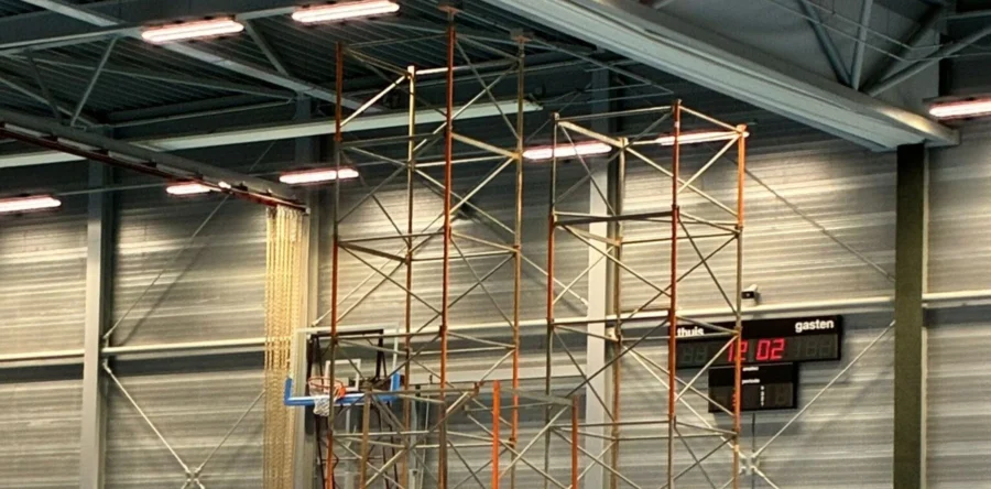 Gevaar geweken bij Sporthal De Slagen, maar hal blijft nog dicht