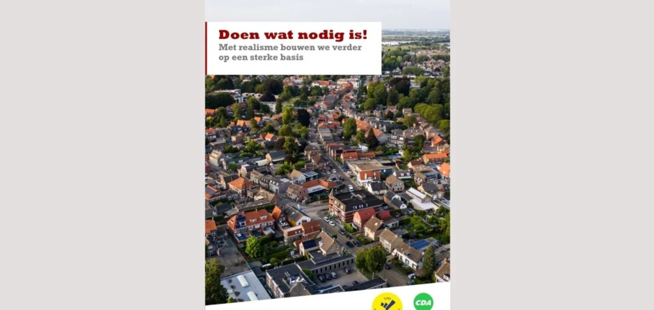 VPD en CDA Dongen akkoord: 1.230 woningen en miljoeneninvesteringen