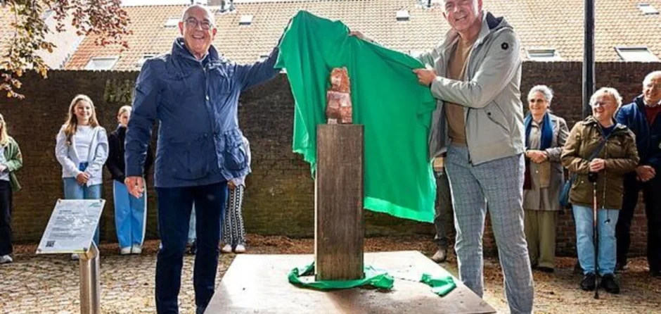 Nieuw kunstwerk voor sokkelproject onthuld in Heusden