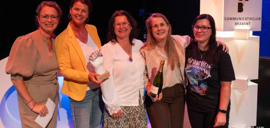 Waalwijkse ondernemer wint bij De Bonk: de communicatieprijs Brabant