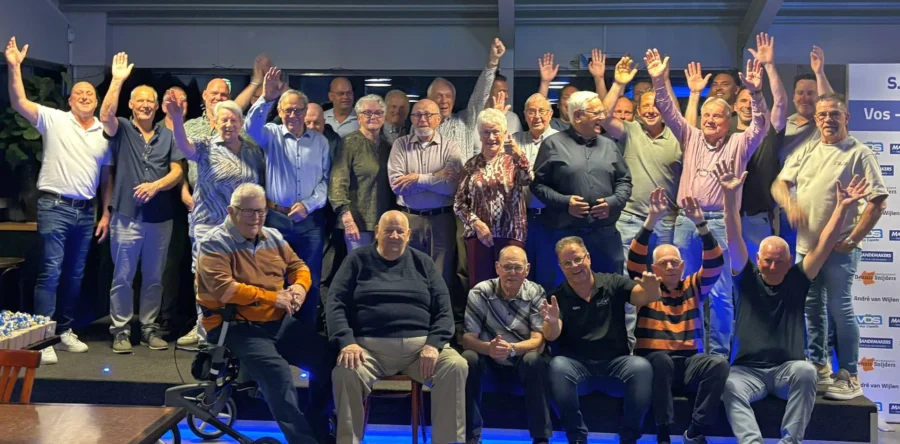 Vrijwilligers, sponsors en jubilarissen in ‘t zonnetje bij SV Capelle