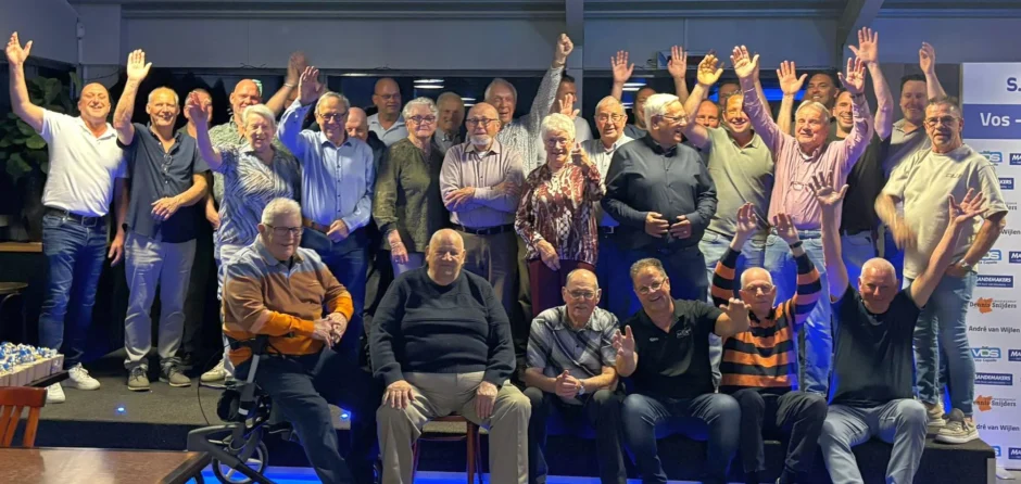 Vrijwilligers, sponsors en jubilarissen in 't zonnetje bij SV Capelle
