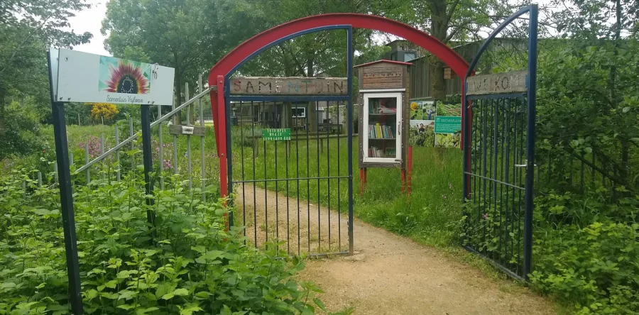 Samen genieten van verhalen in de Samentuin