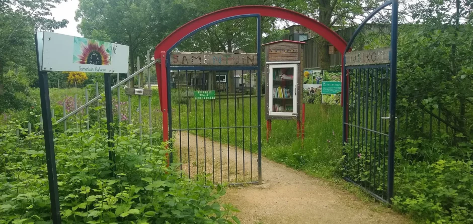 Samen genieten van verhalen in de Samentuin