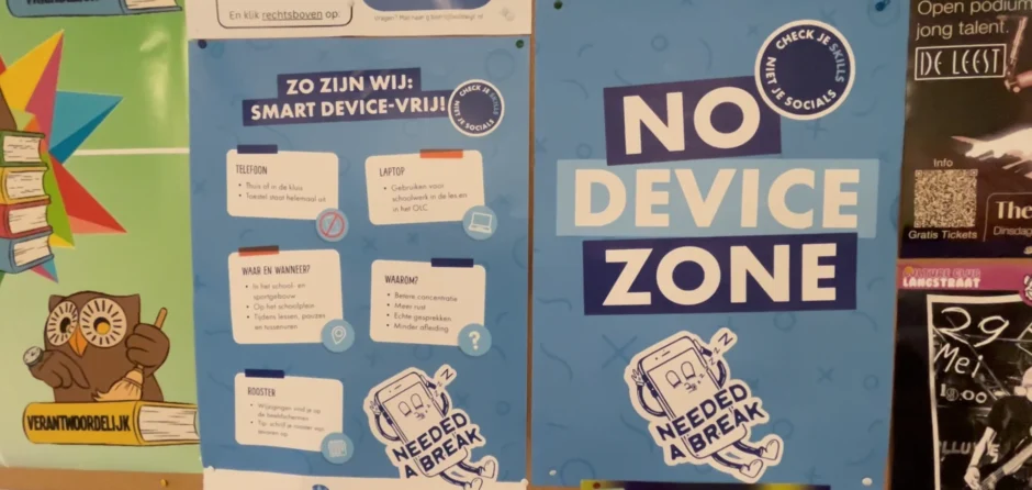 Geen telefoon op school: scholen werken met smartdevicebeleid (video)