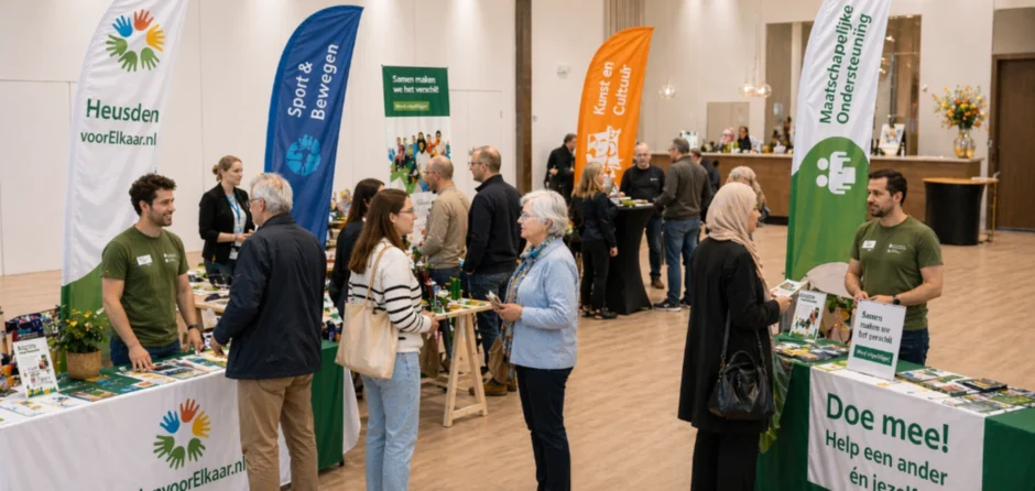 Vrijwilligersmarkt Heusden keert na zes jaar afwezigheid terug