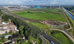 Nieuwe weg zorgt voor betere ontsluiting Haven 8 Waalwijk