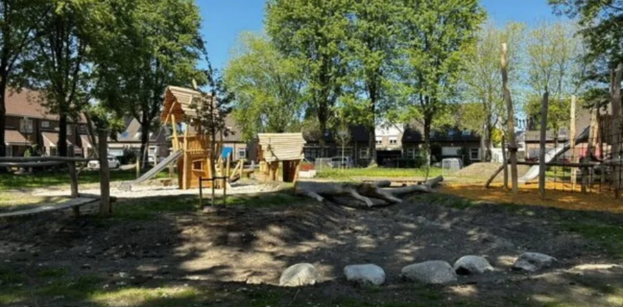 Nieuwe speeltuin aan de Hogevaert in Kaatsheuvel geopend
